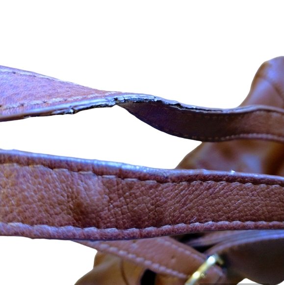 ISABELLA FIORE Brown Leather Shoulder Bag - Picture 10 of 15